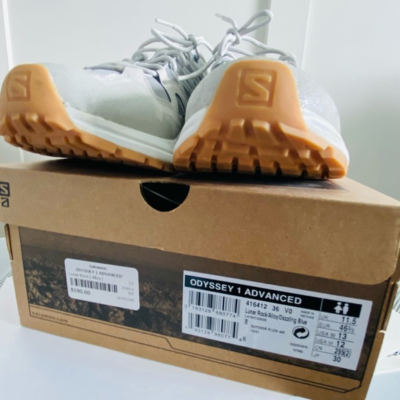 Men's Odyssey 1 Advanced Lace Up Hiking Sneakers - Picture 2 of 5